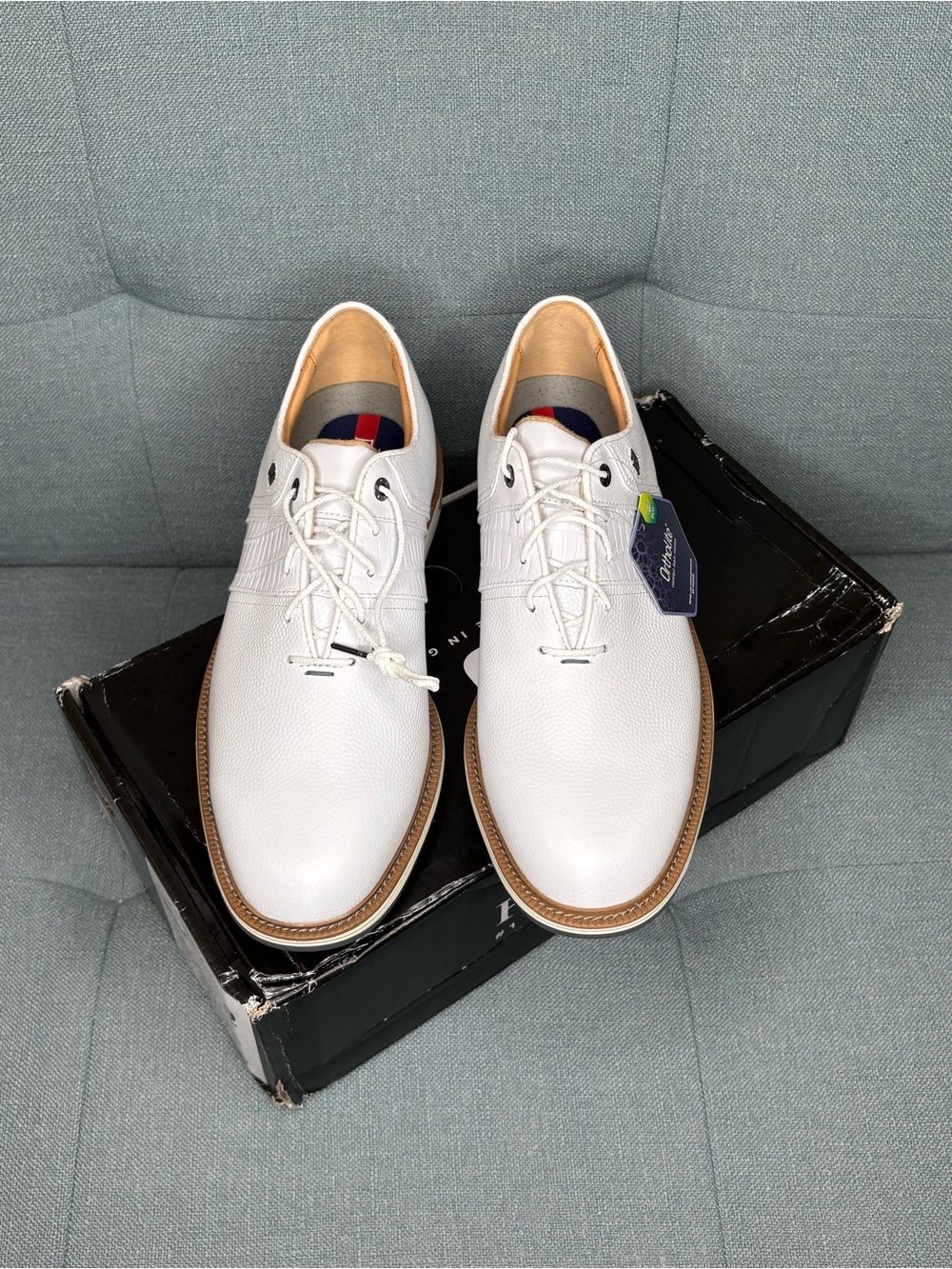 NIB FootJoy Premiere Series Ortholite Packard Golf Shoe White